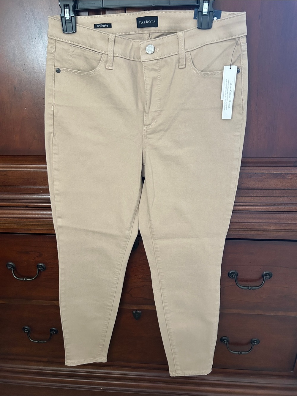 Talbots Tan Skinny Jegging Jeans -  Stretch NWT